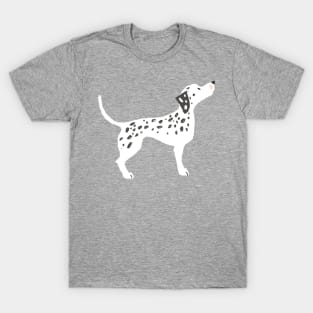 Dalmatian Dog Illustration T-Shirt